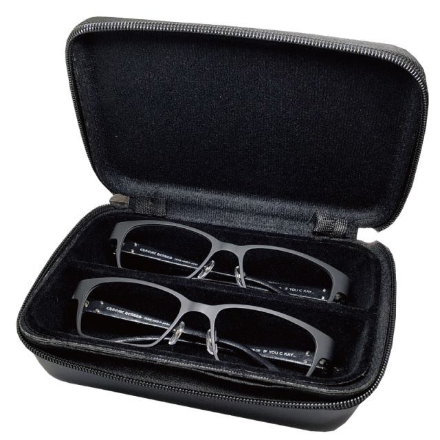 めがねの整理やコレクションボックスとして利用できるおしゃれなメガネケース（眼鏡ケース）